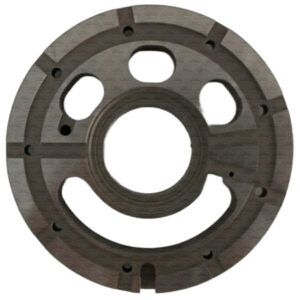 PLACA DE VÁLVULA ESQUERDA DA BOMBA HIDRÁULICA HPV95-1