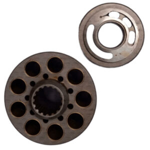 CONJ ROTOR E PLACA VÁLVULA ESQUERDA BOMBA HIDRÁULICA K5V160DP