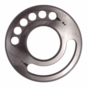 PLACA DE VÁLVULA ESQUERDA DA BOMBA HIDRÁULICA MBFB403B